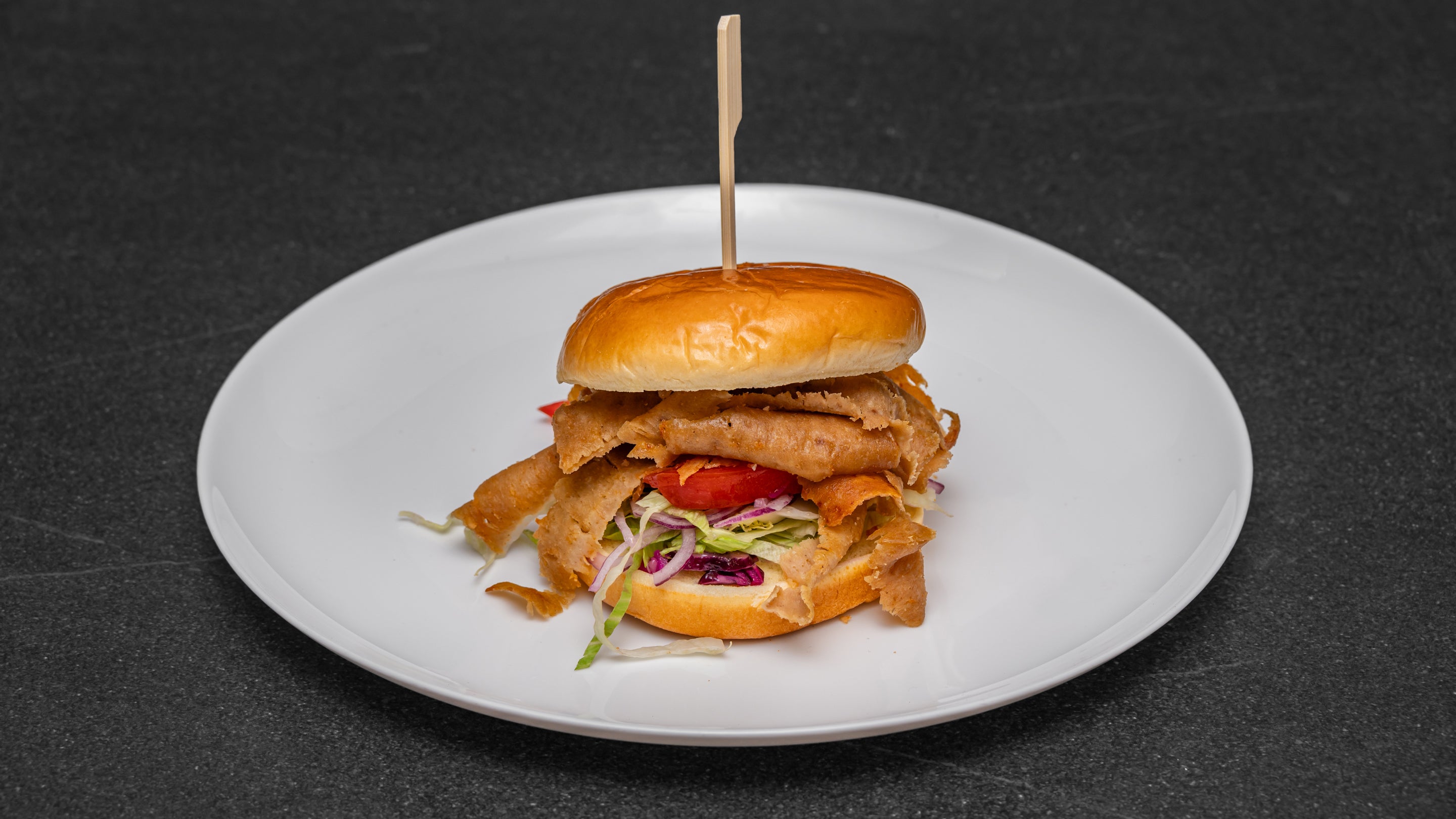 Meat Doner Burger - Traditional Doner Sauce