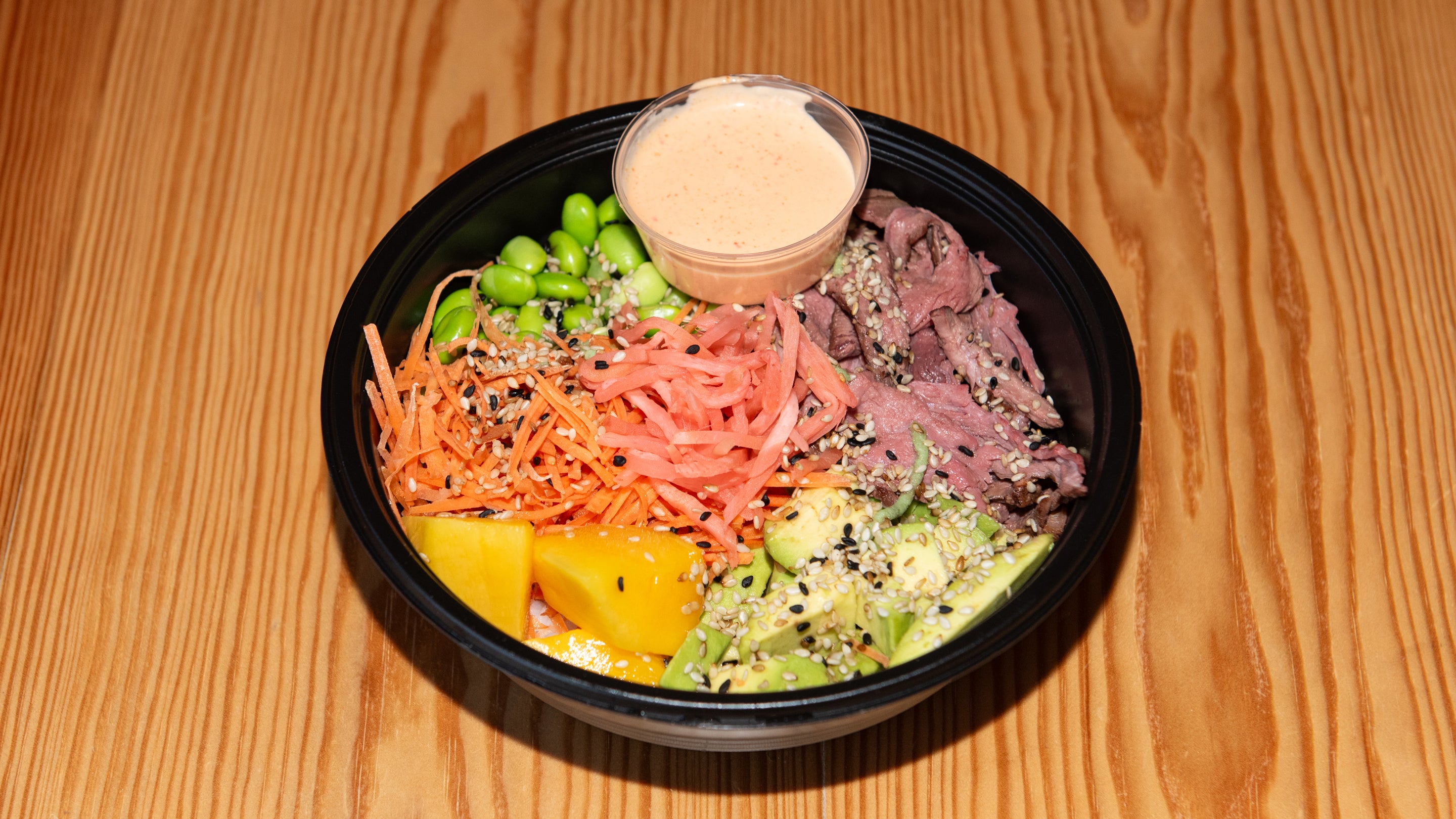 Spicy Beef Poke Bowl
