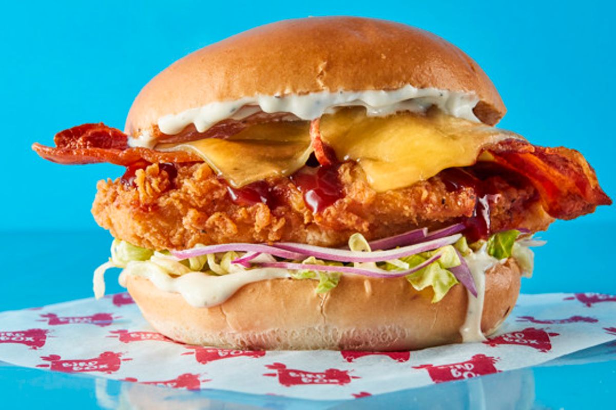 The Bacon BBQ Bird Burger