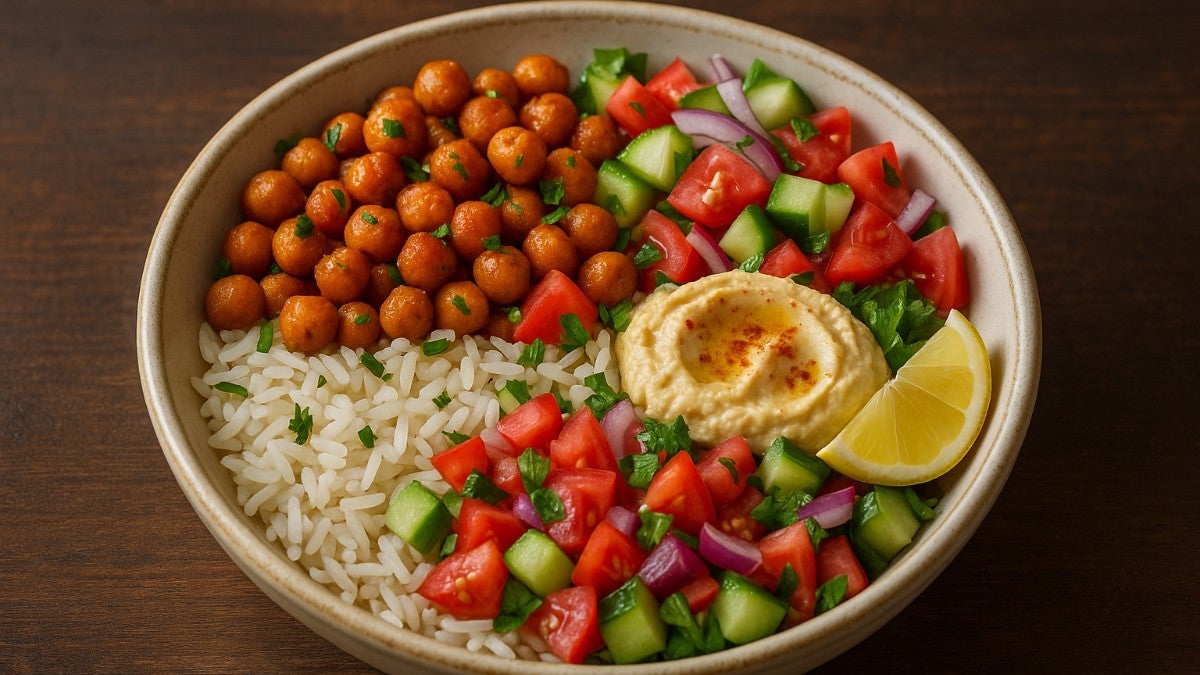 Chickpea Rice Bowl
