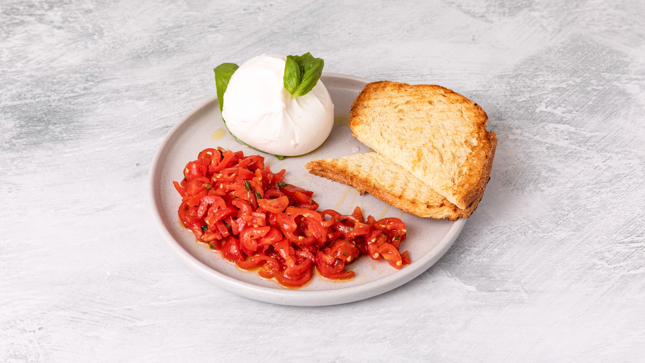 Burrata Pugliese with Tomatoes