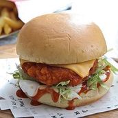 Buffalo Chicken Burger