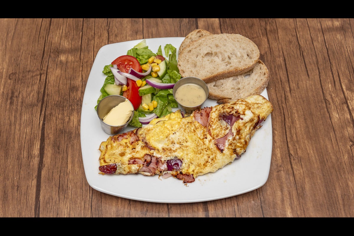 Ham, Cheese, and Red Onion