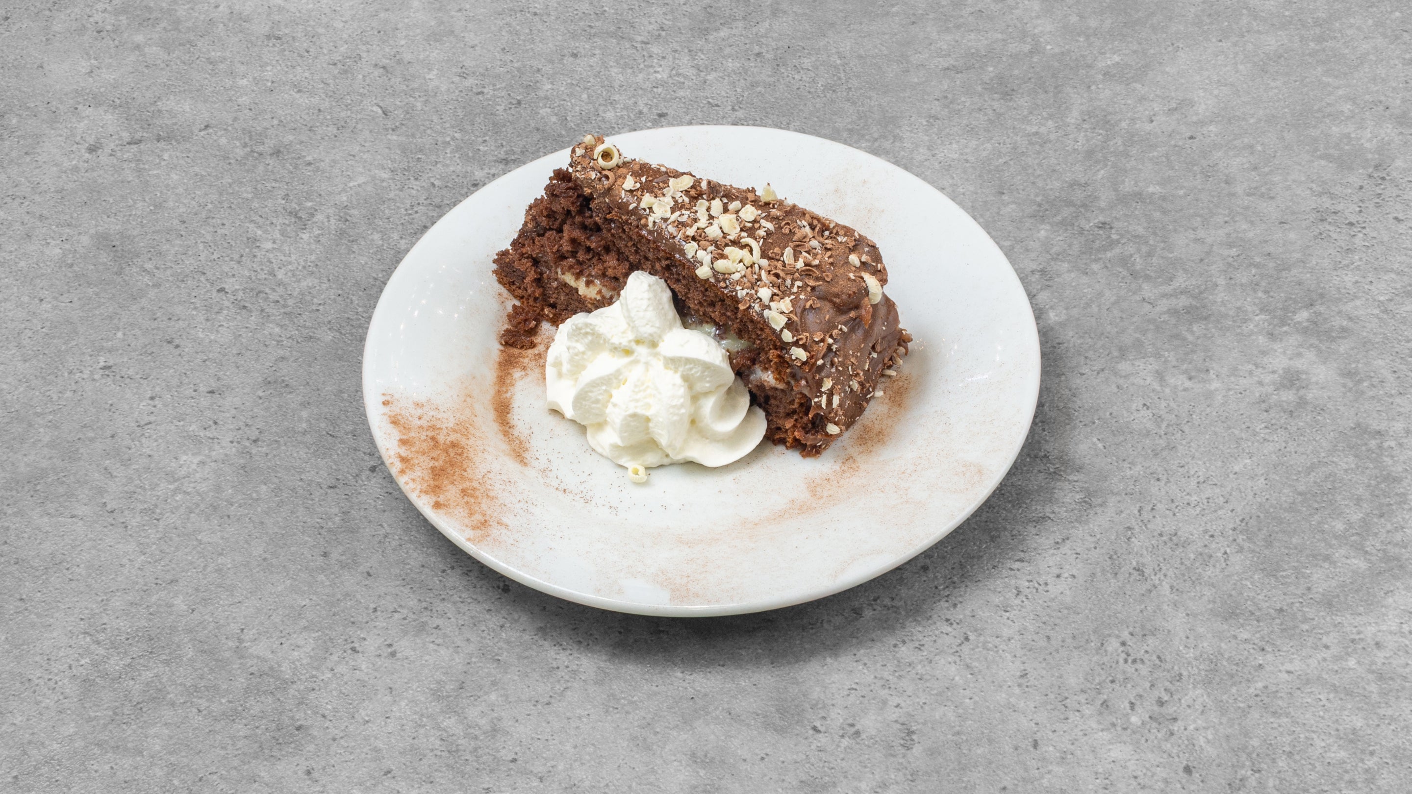 Chocolate & coconut cake