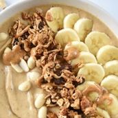 Peanut Butter Banana Bliss Bowl