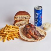 Half Shawaya Fries With Musahab Combo