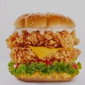 Double Chicken Burger