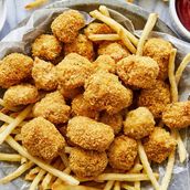Chicken Nuggets or Fillet With Potatoes