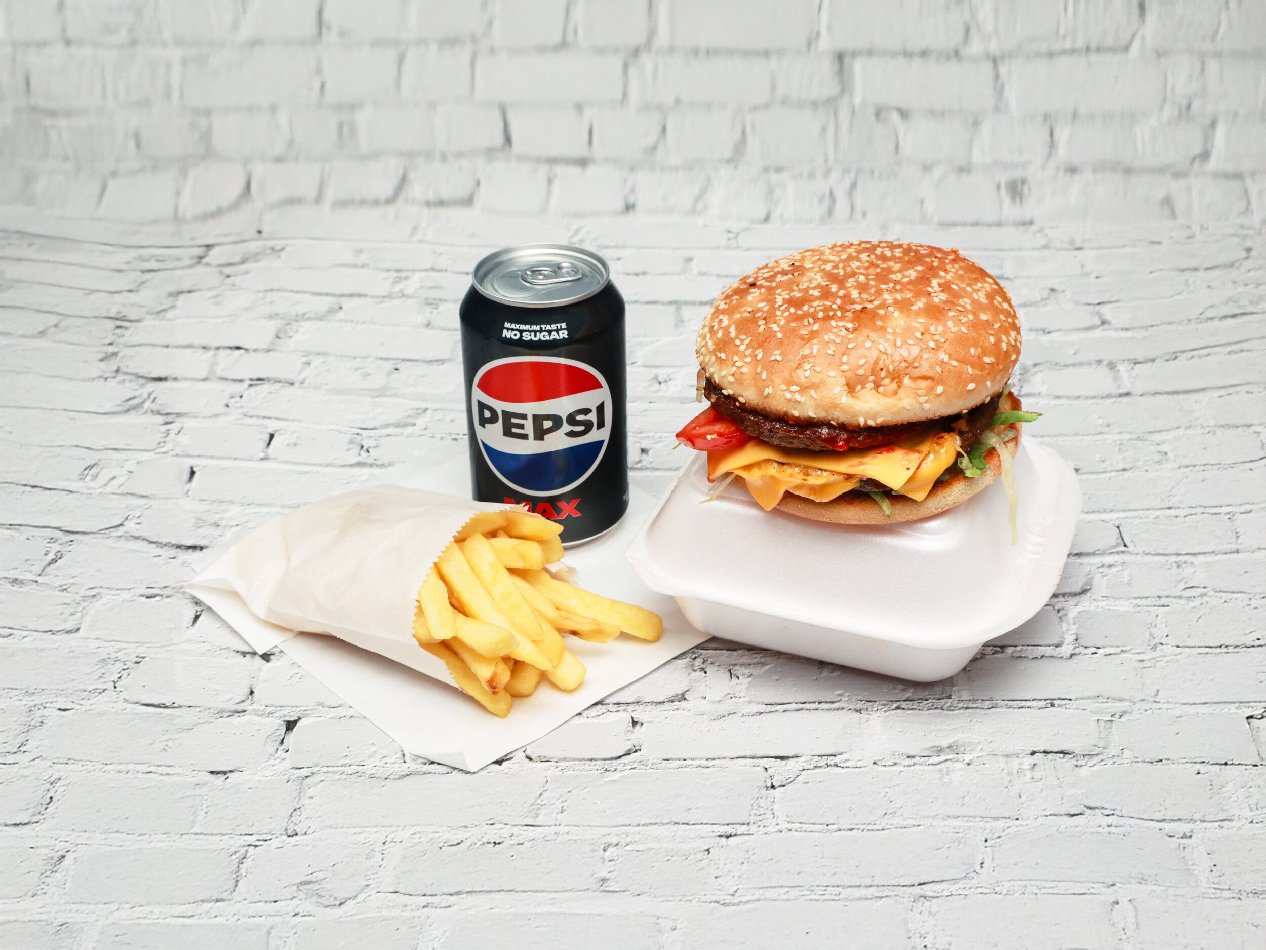 Quarter Pounder Burger meal