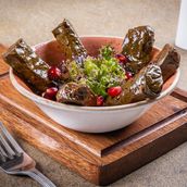 Vine Leaves with Oil