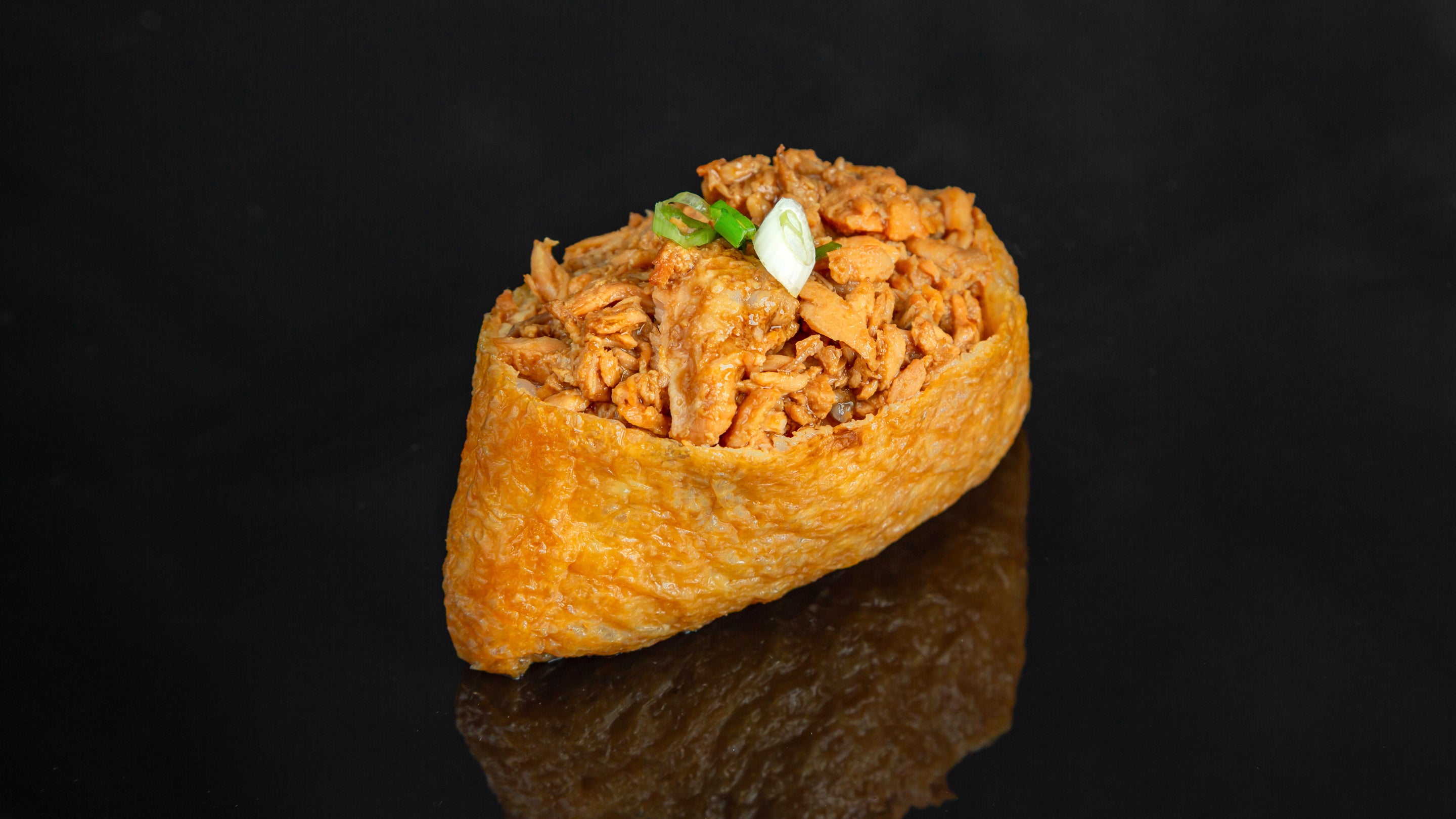 Teriyaki Salmon Inari