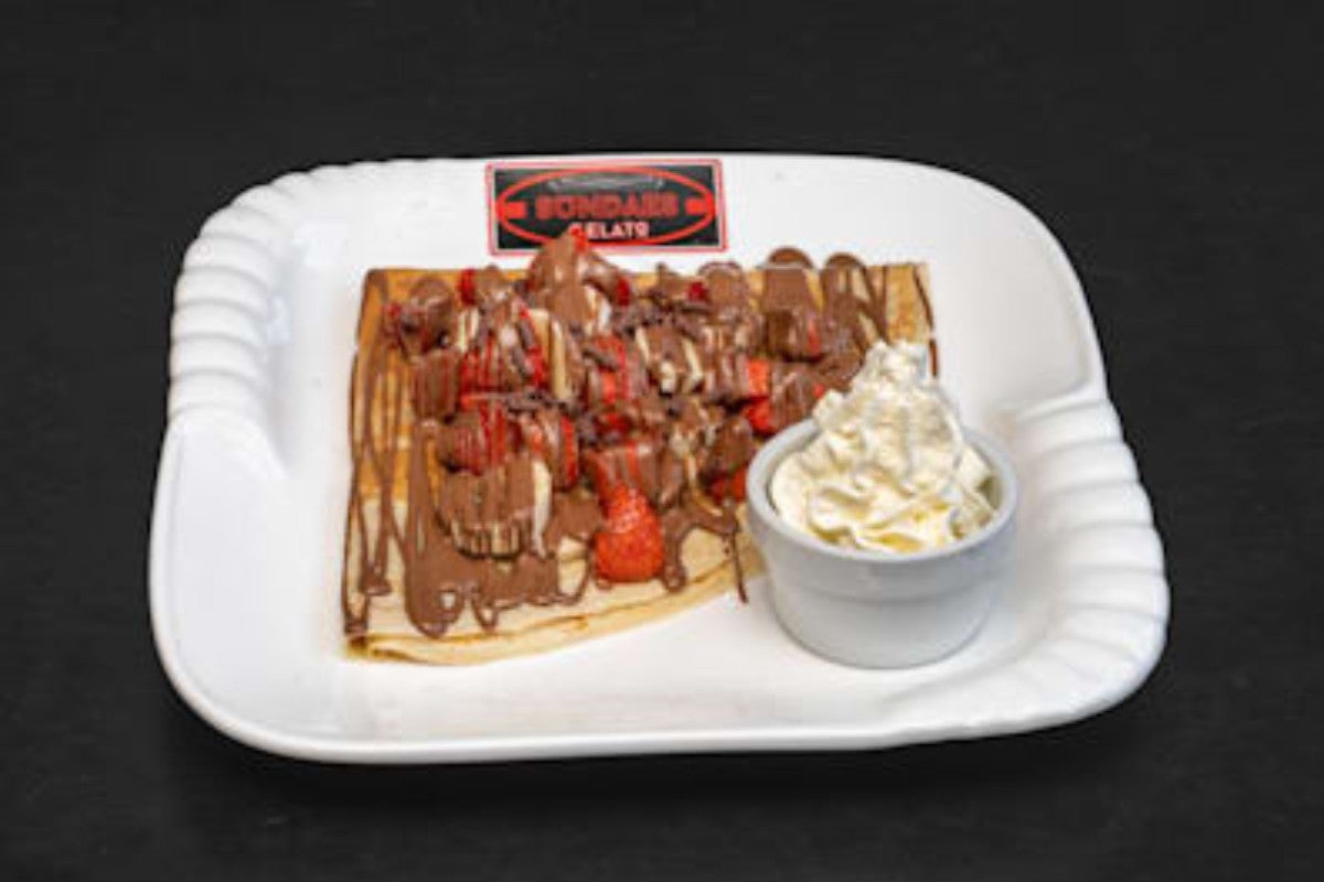 Velvet Milk Chocolate Crepe