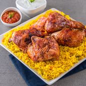 Whole Roasted Chicken & Rice