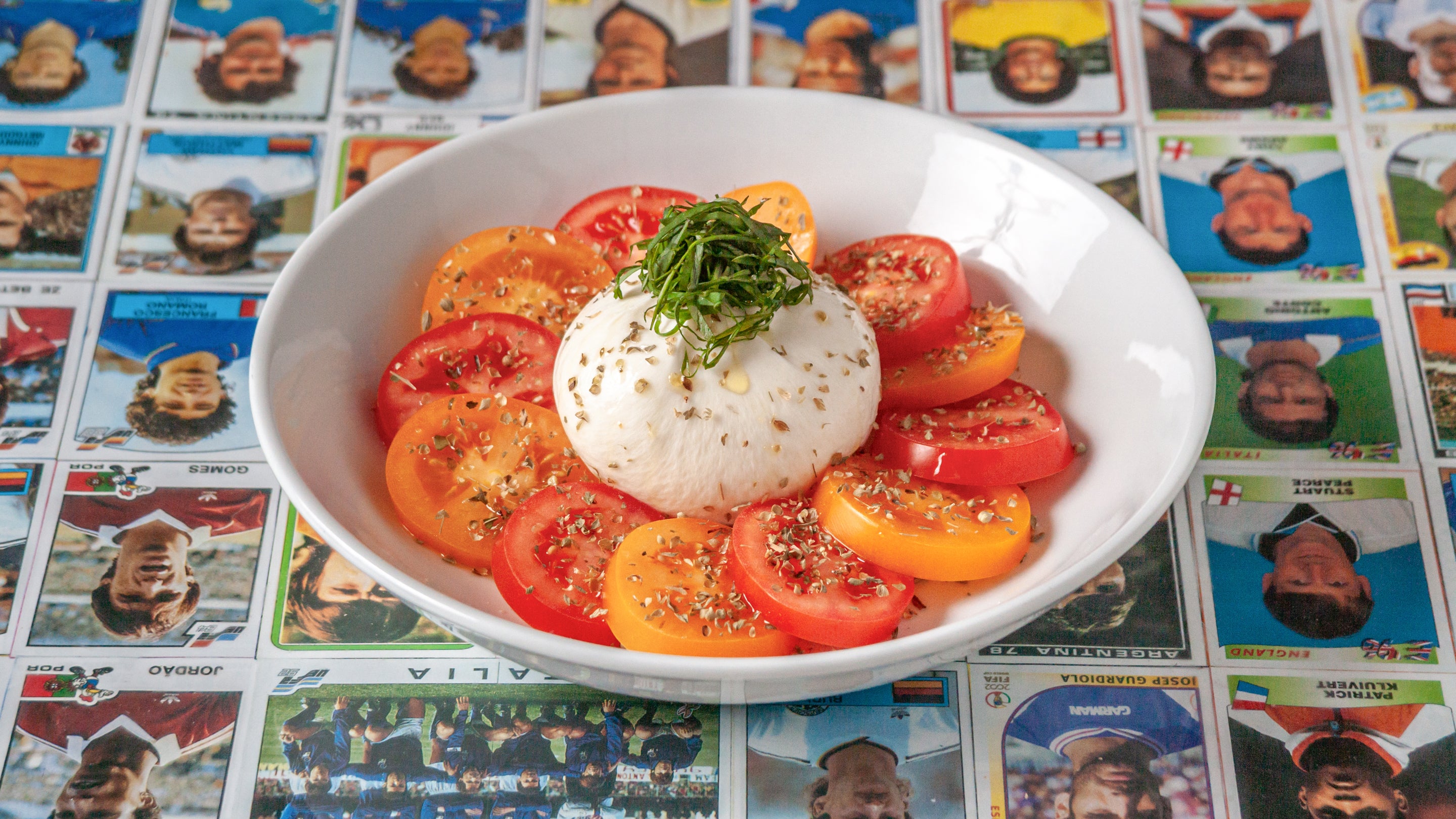 Burrata Caprese (Vegetarian)