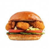 Jumbo Prawns Burger