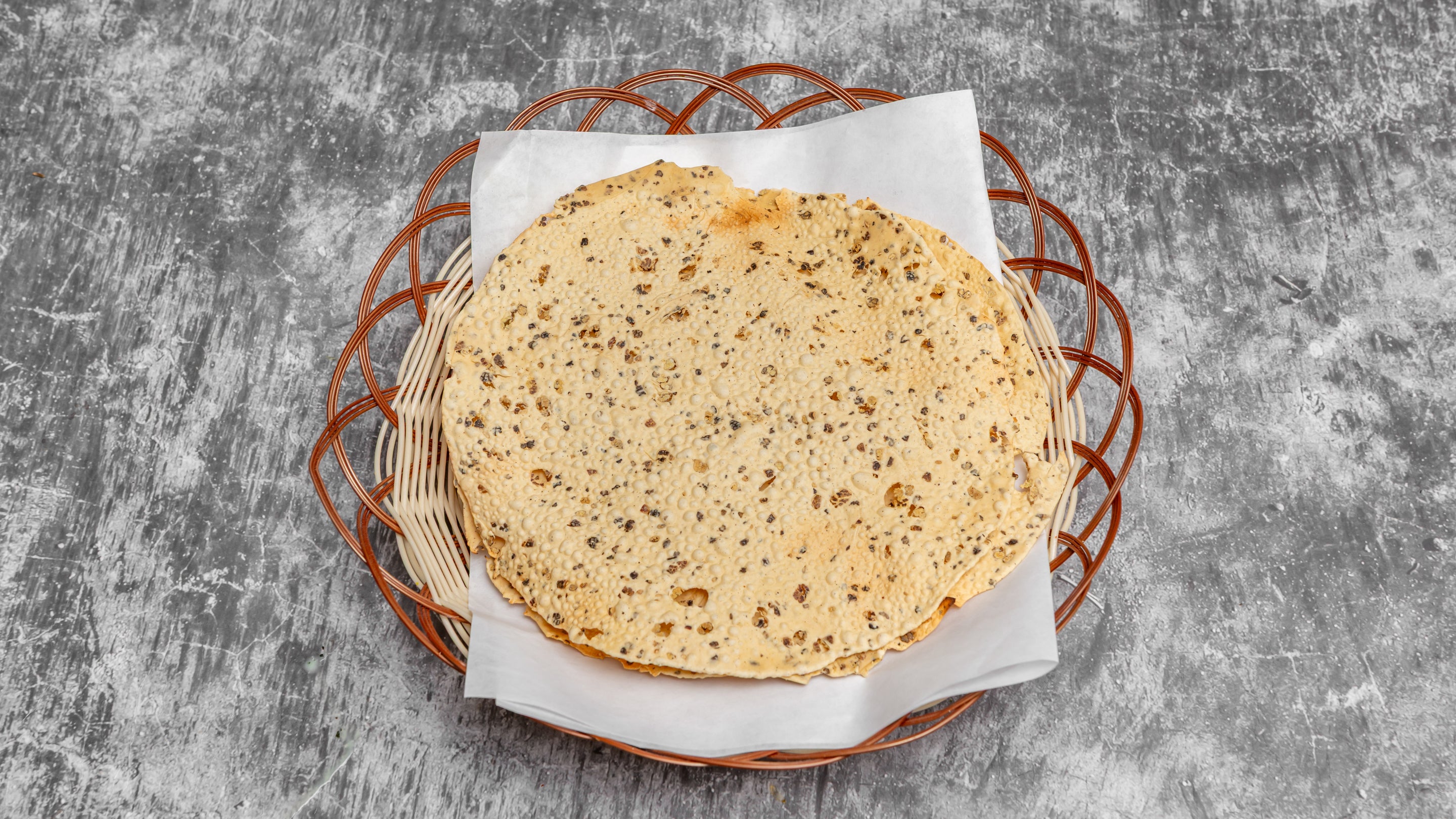 Spicy Poppadom