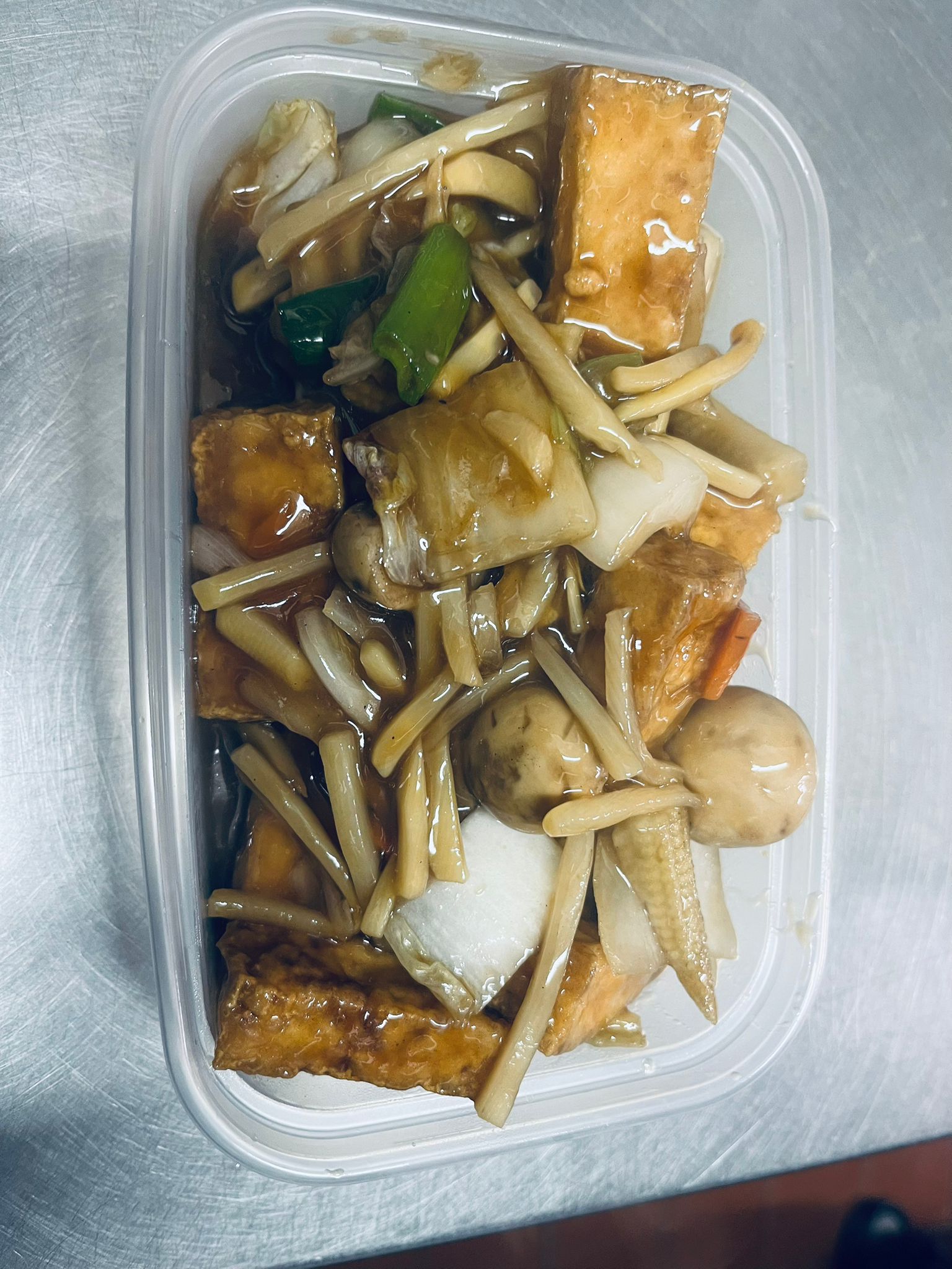 Monk's Bean Curd with Mixed Vegetables
