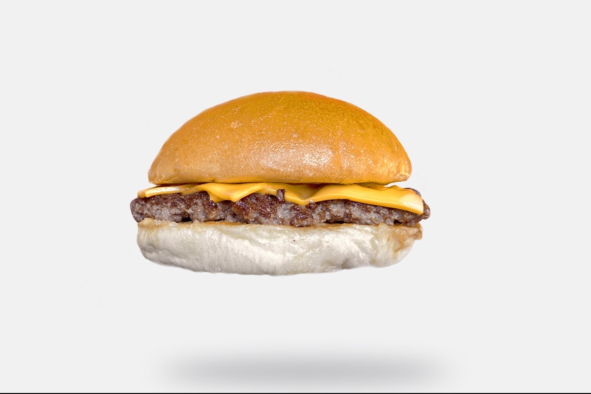 The Straight Up Cheese (Single Patty).