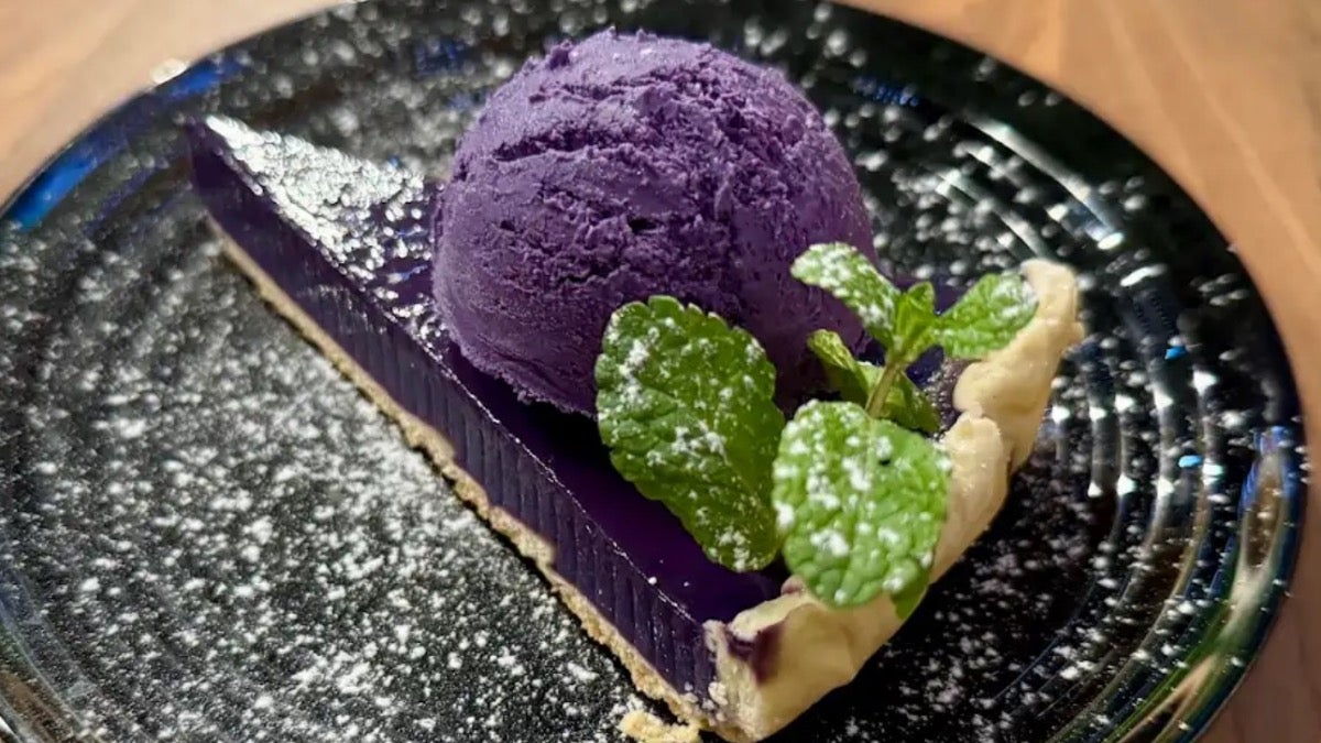 Ube pie
