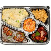 Paneer Fried Rice and Chilli Paneer