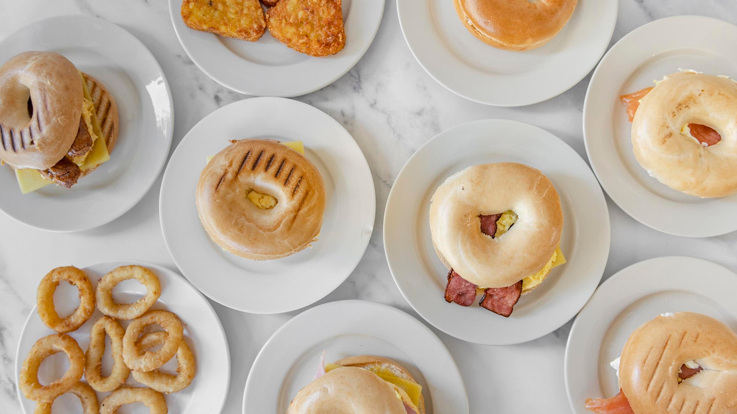 Breakfast Bagels