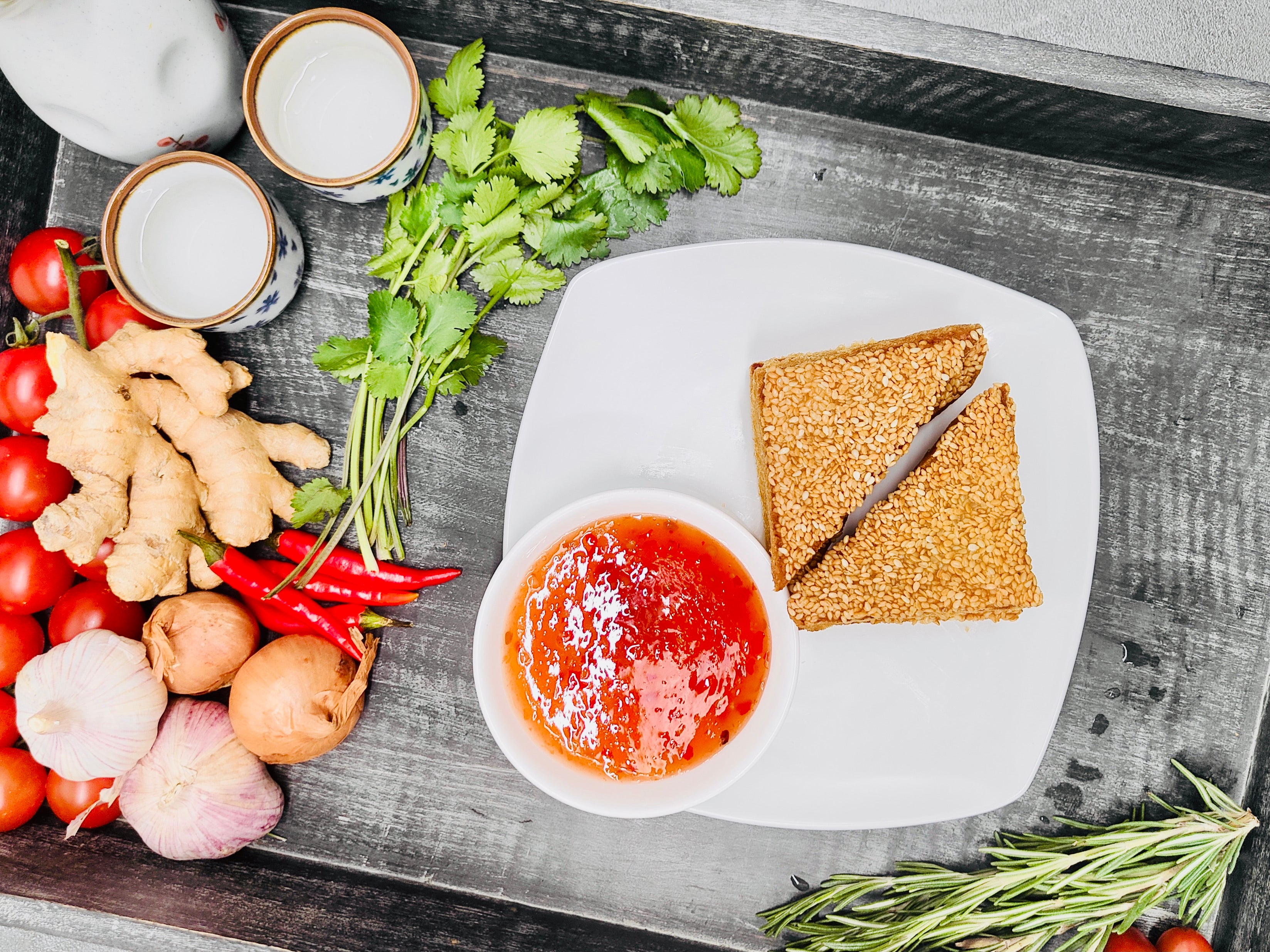 Sesame Prawn Toast