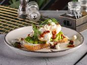Poached Eggs On Avo Toast