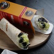 Labneh With Olives Wrap