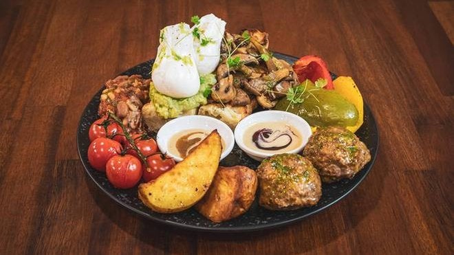 CaféGenic full breakfast