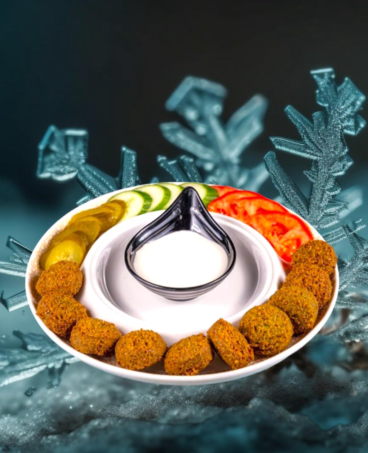 Egyptian Falafel Salad box