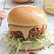 Crispy Shrimp Burger