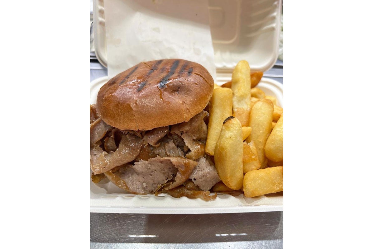 Lamb Doner Burger