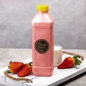 1 Liter Strawberry With Milk Juice