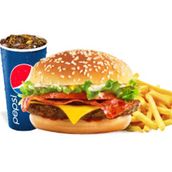 Combo Double Beef Burger
