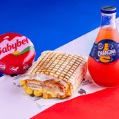 Tacos Cordon Bleu , French Fries ,Pepsi 