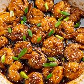 Mongolian Prawn Dry