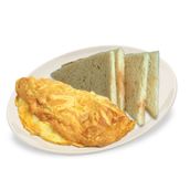 Omelette With Bread