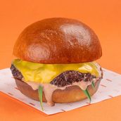 Sweet Chili Cranberry Wagyu Burger