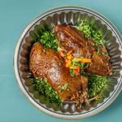 2 Piece Stuffed Pigeon