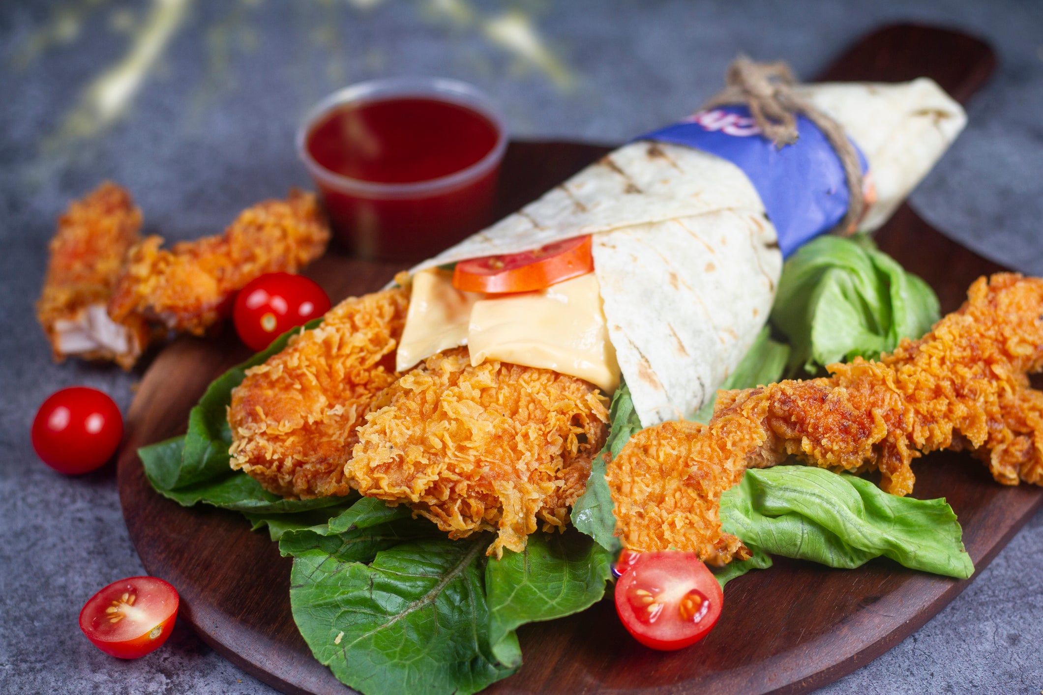 Chicken Sweet Chili Wrap