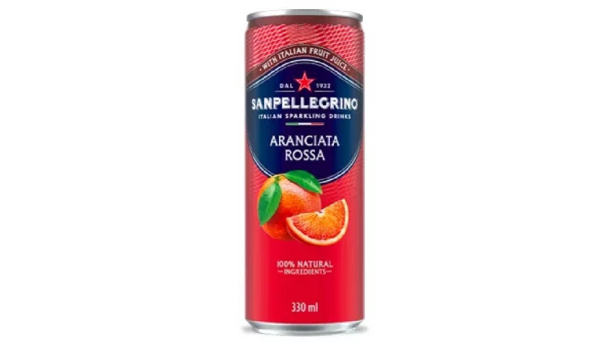 San Pellegrino orange