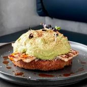 CREAMY AVOCADO BRIOCHE