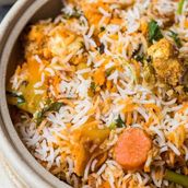 Mushroom  Biryani