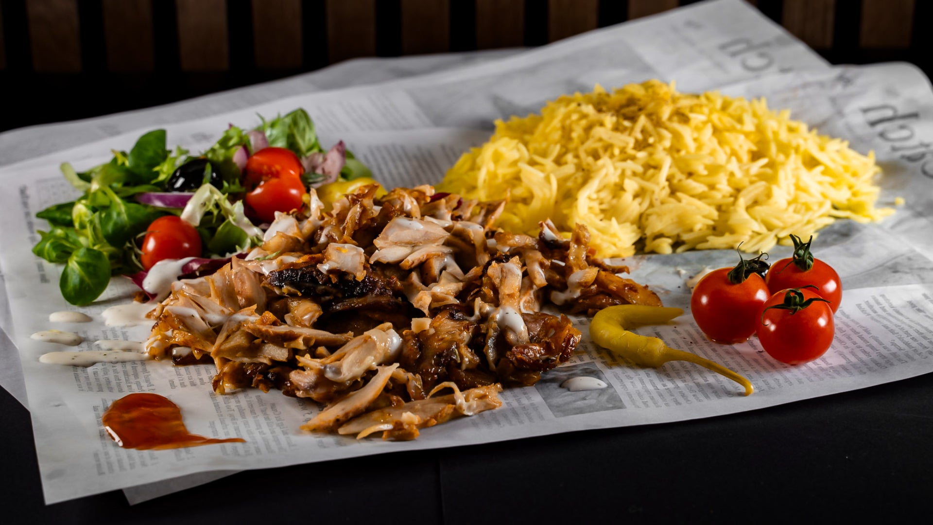 Chicken Shawarma Rice Box 🍖