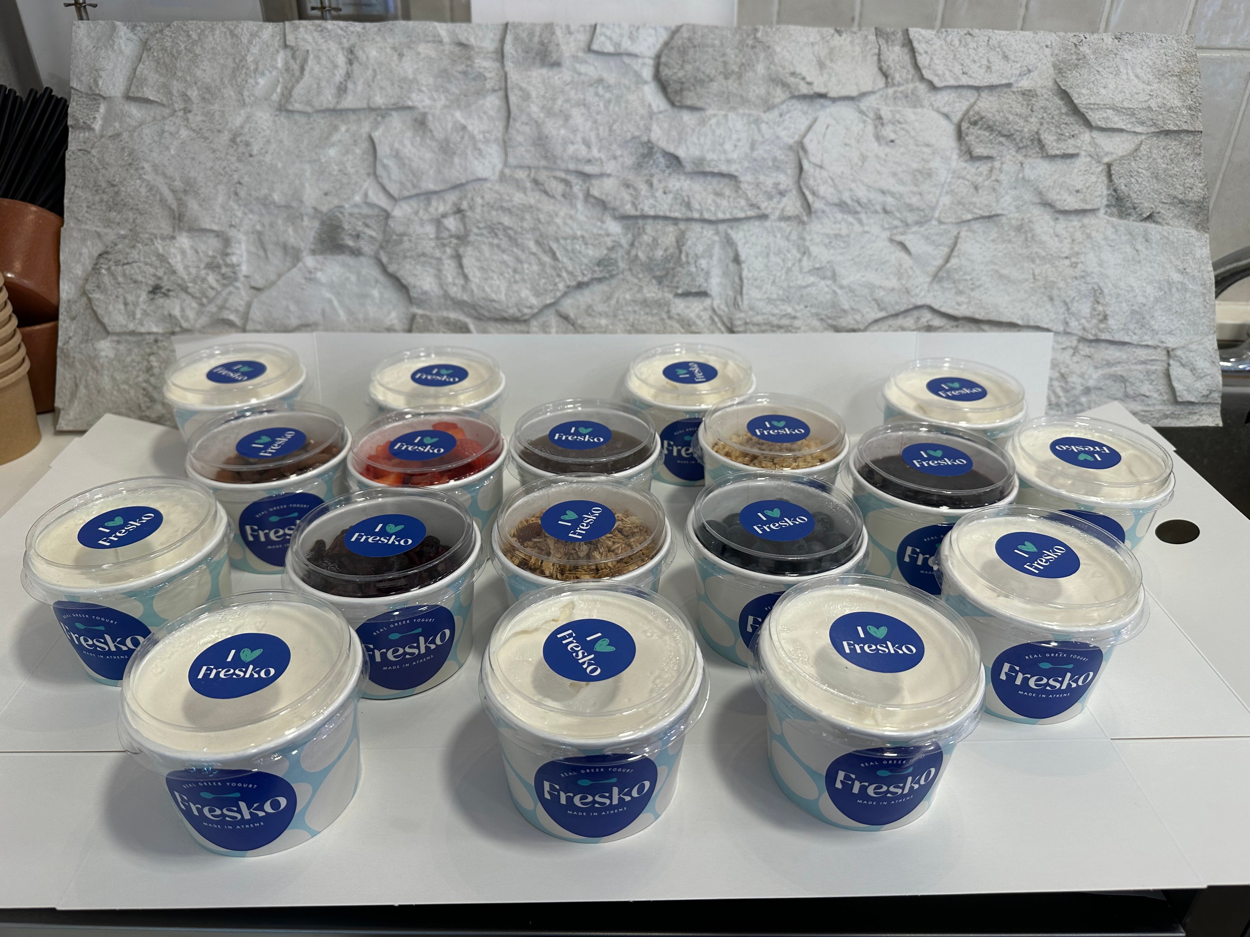 Rich & Creamy Greek Yogurt Breakfast platter (10 people)