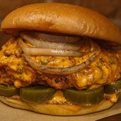 Dynamite Crispy Chicken Burger