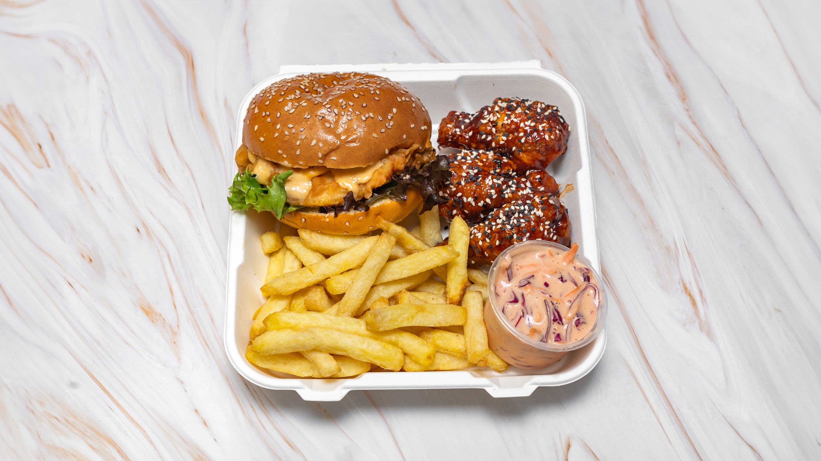 Burger Box Meal