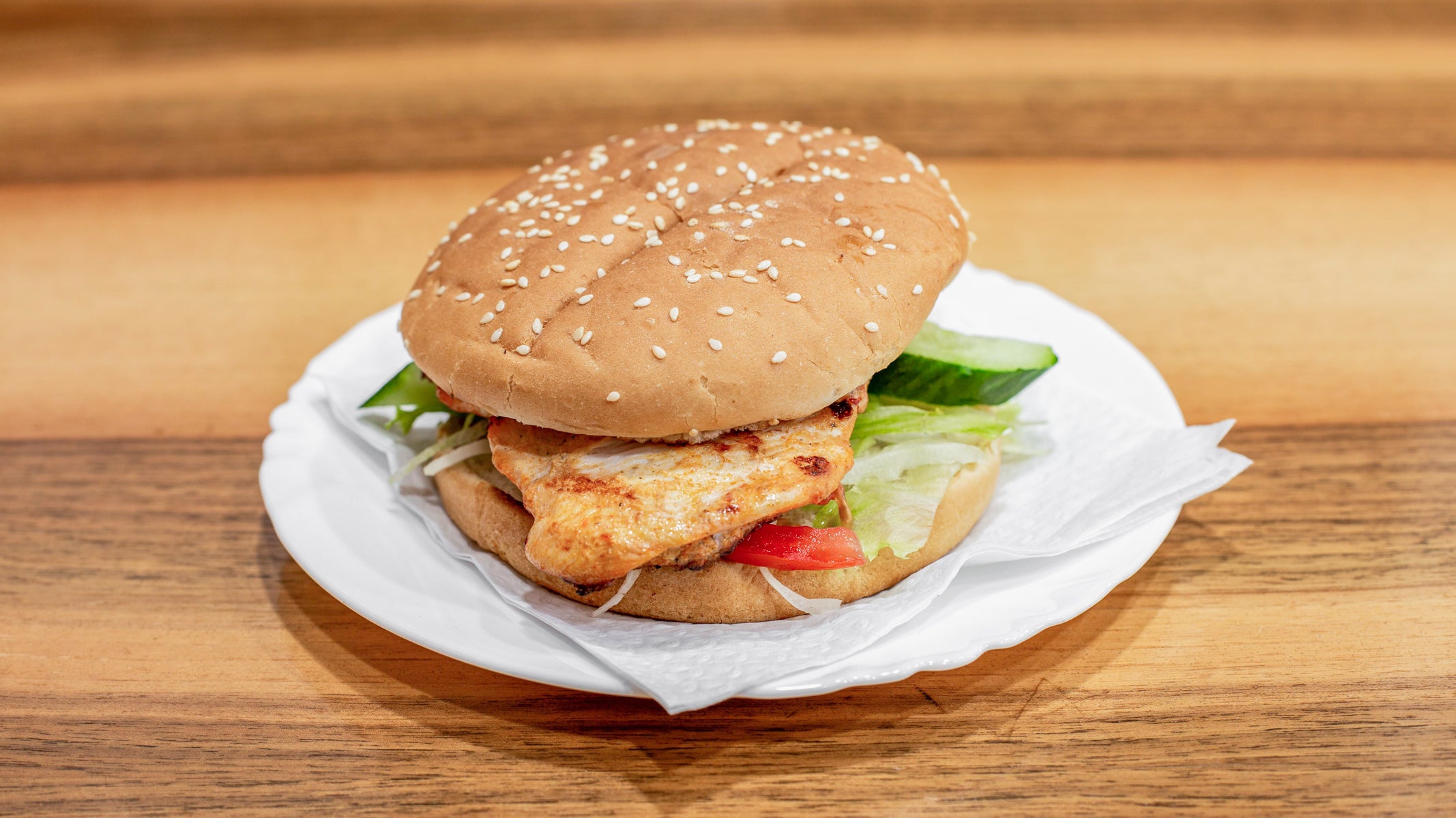 Grilled Chicken Fillet Burger