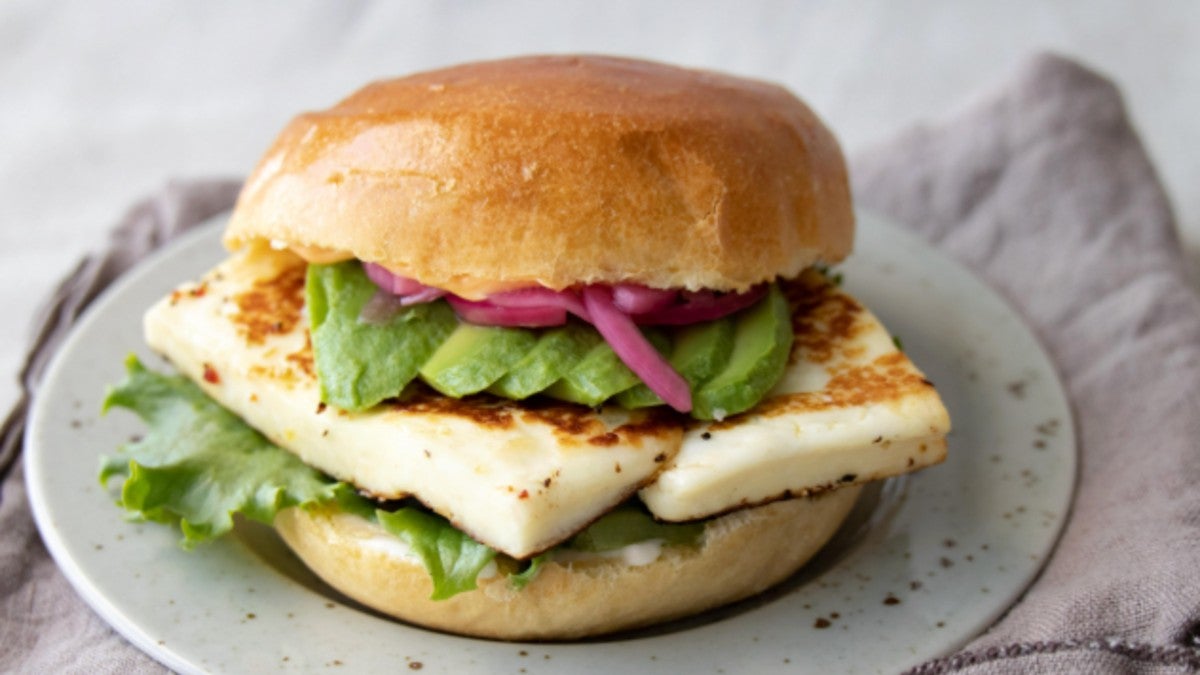 Halloumi Burger