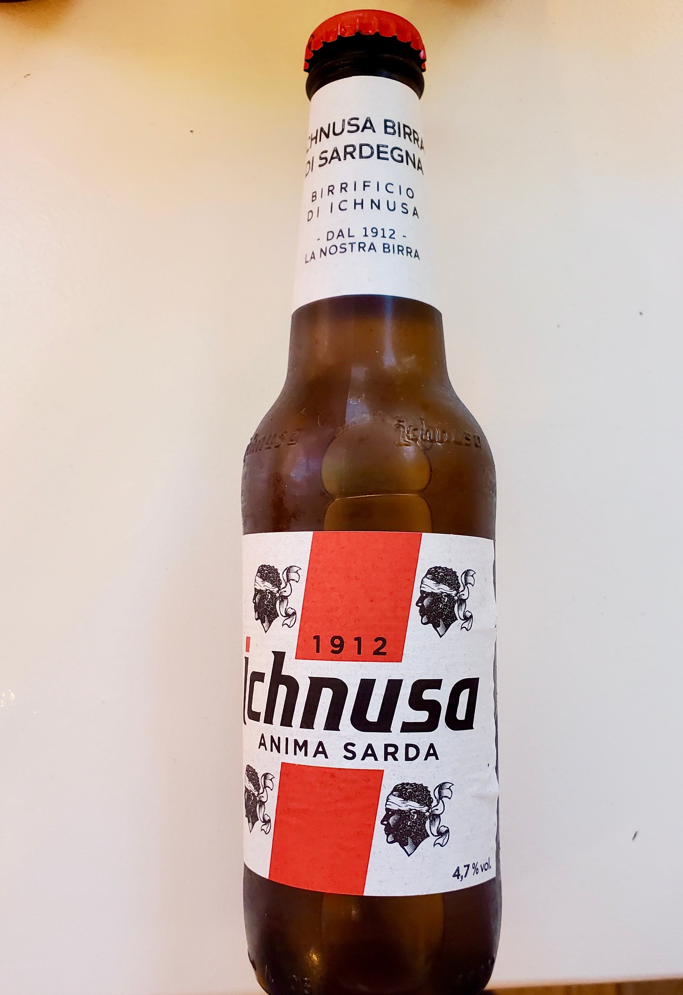 Beer Ichnusa classica  4.7 % vol